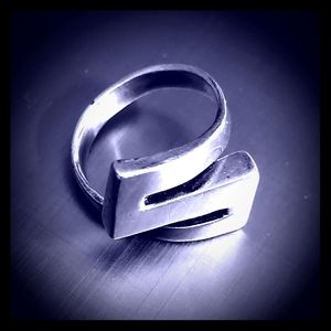 STERLING MODERN DESIGN RING
